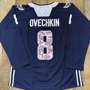 Washington Capitals Alex Ovechkin 2023 Style Cherry Blossom Jersey